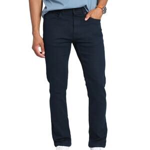 Jachs New York Mens Blue Straight Fit Jeans Size 34-30